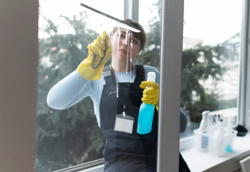 Nettoyage de vitres intérieures et extérieures à Escles